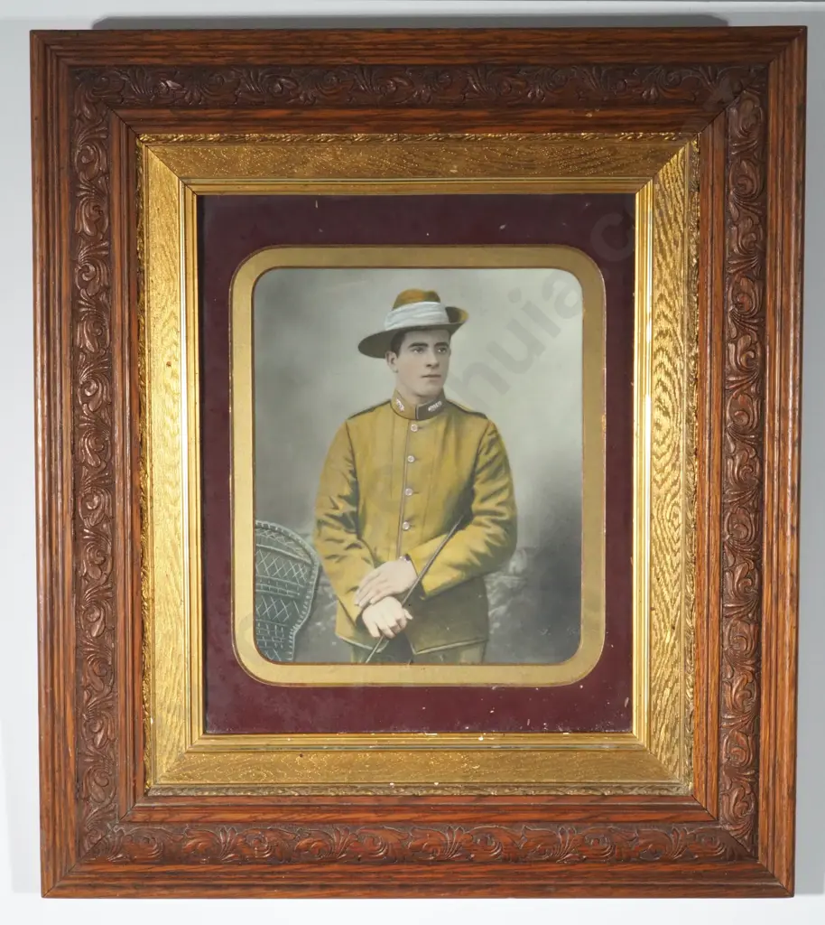 Boer War Framed Photograph Image 1++