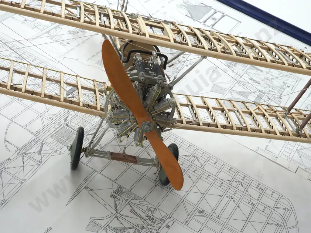 Model of Sopworth Camel (No Skin). Metal & Wood & Original Kit Box No MA1030 Image 1++