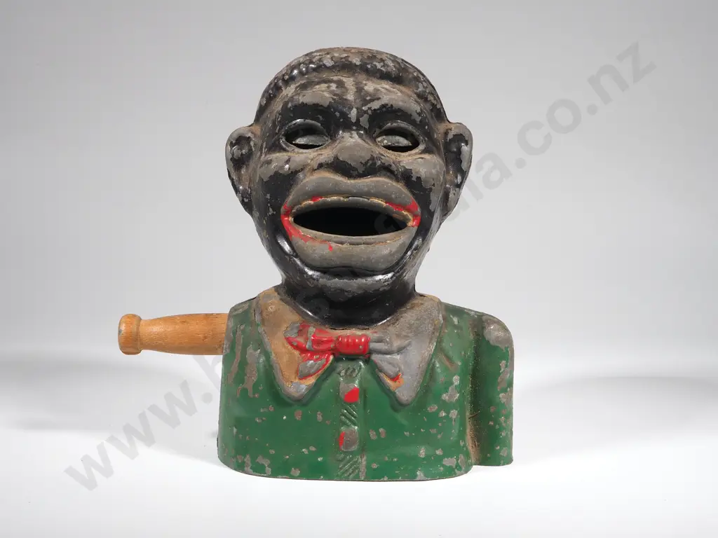 Antique Mechanical Money Bank A/F Image 1++