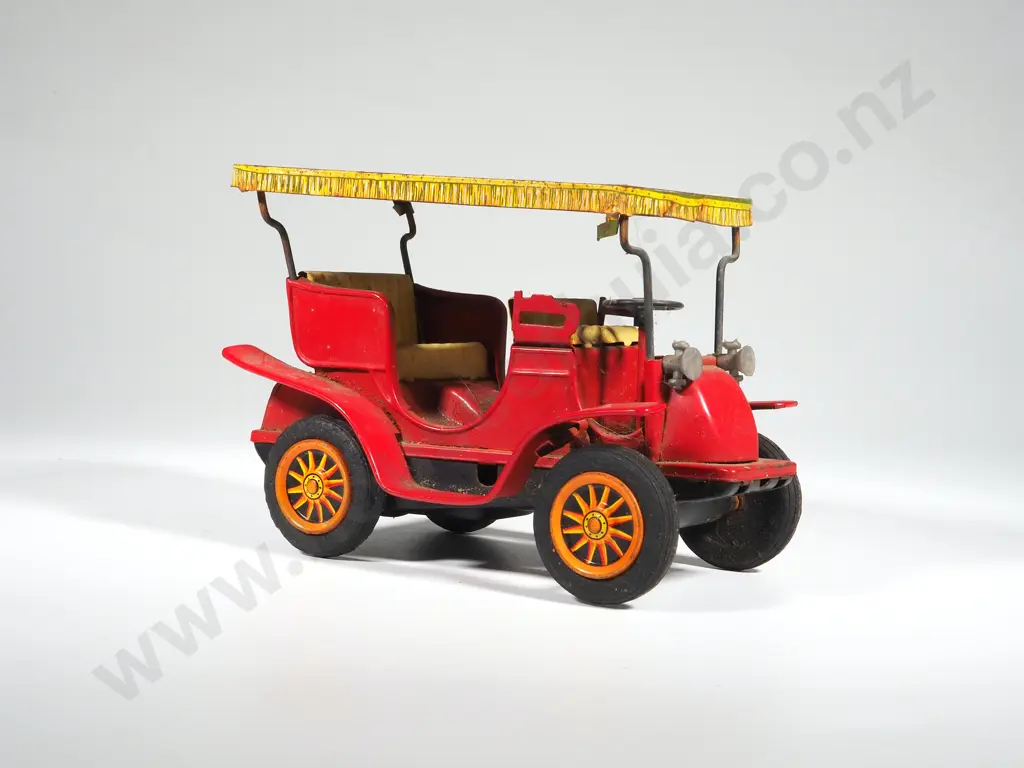 Vintage Japanese 1960S Bandai Tin Friction Car Panhard Lavassor Image 1++