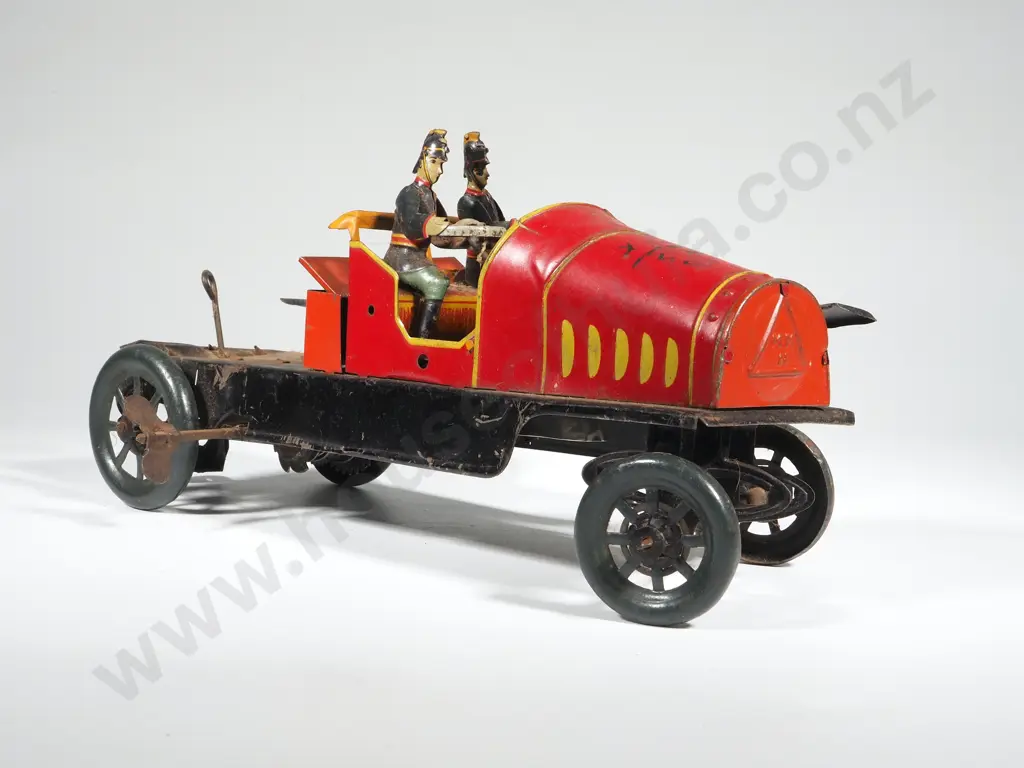 Vintage Tin Toy Car Possibly 1905 Ferdinand Strauss Tin Auto A/F Image 1++