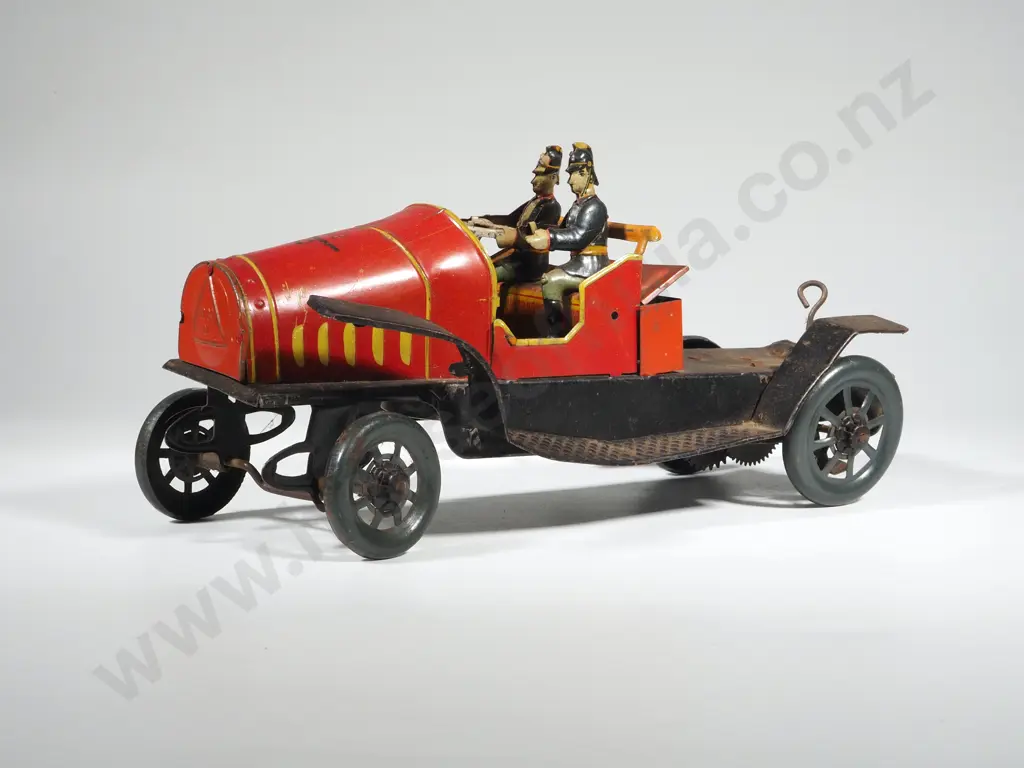 Vintage Tin Toy Car Possibly 1905 Ferdinand Strauss Tin Auto A/F Image 1++