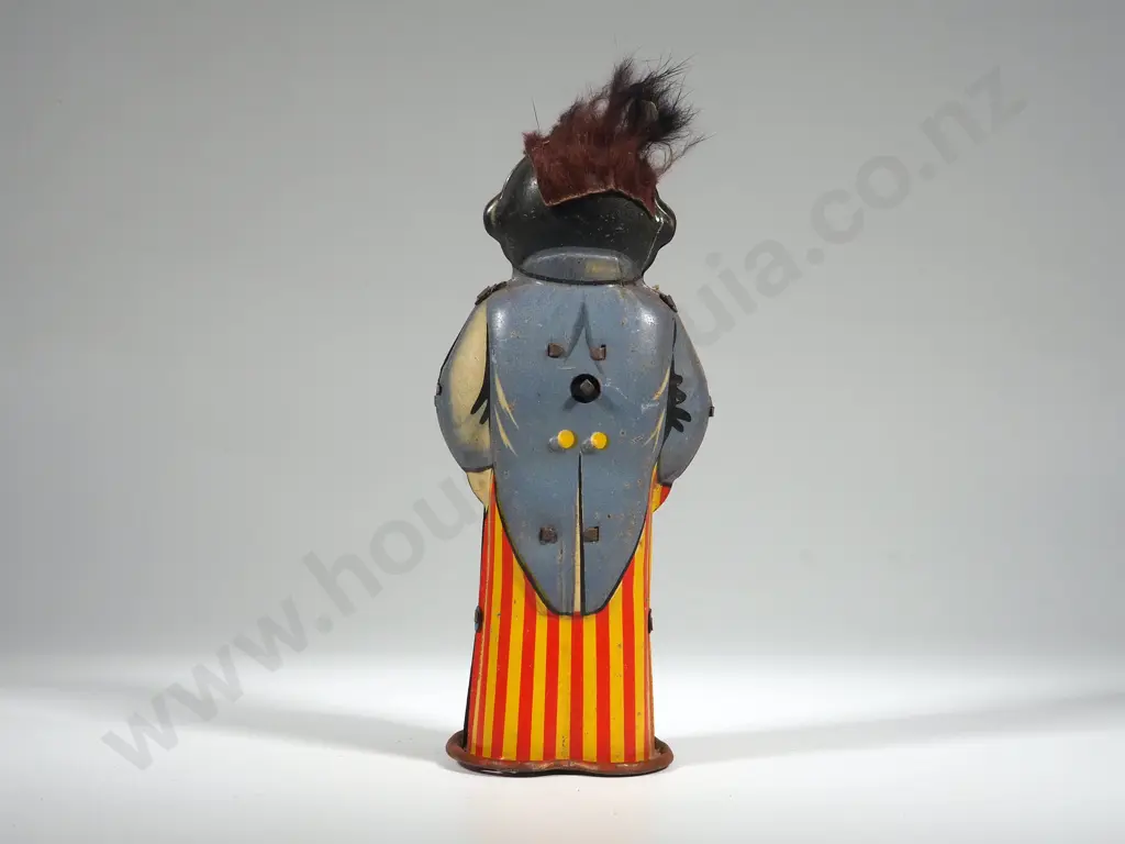 Vintage Tin Plate Clown - Made in England Image 1++