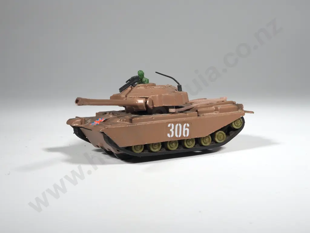 Zylmex Action Masters T410 Centurion Mk III, 1:87 Scale Die-Cast Model Tank 1993 Image 1++