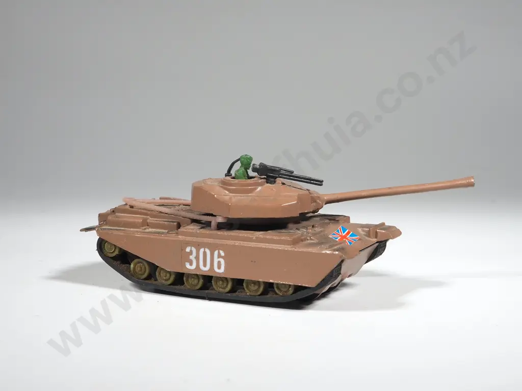 Zylmex Action Masters T410 Centurion Mk III, 1:87 Scale Die-Cast Model Tank 1993 Image 1++