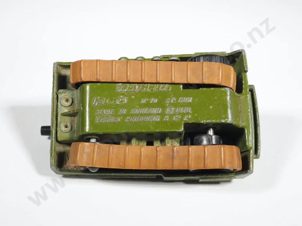 Lesney Matchbox Rolamatics: No. 70 S. P. Gun Image 1++