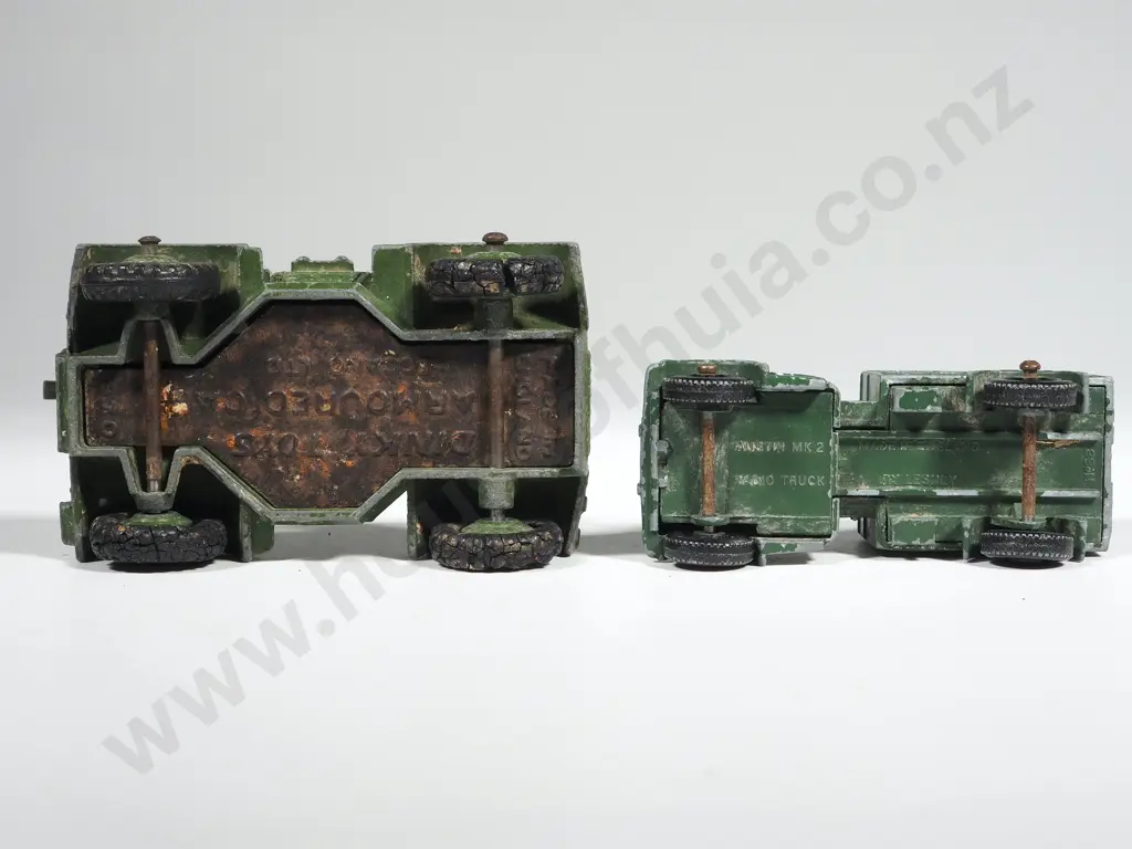 Dinky Armoured Car No 670 & Matchbox Austin Mk 2 Radio Truck No. 68 Image 1++