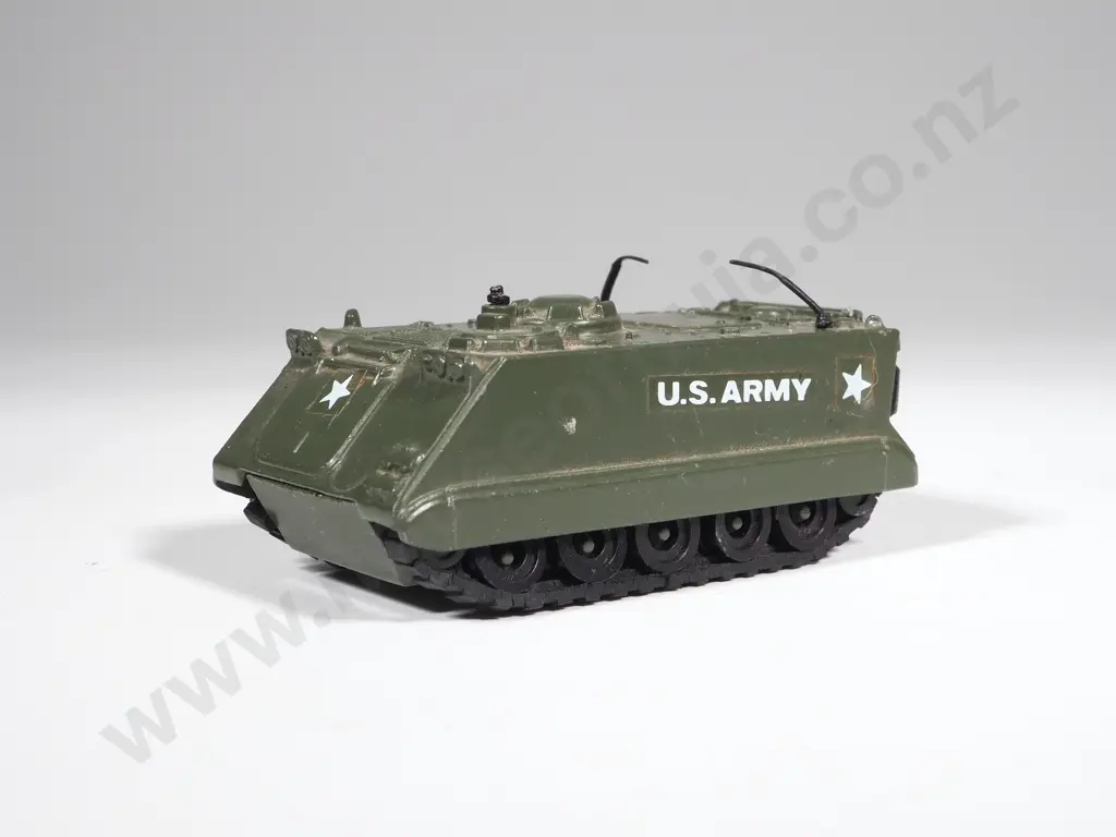 Vintage Playart Green Military Armoured Personnel Carrier  Hong Kong Image 1++