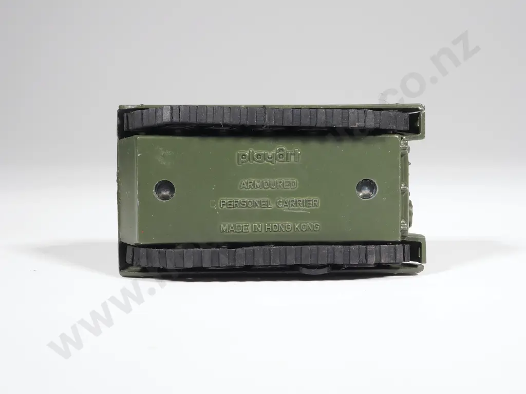 Vintage Playart Green Military Armoured Personnel Carrier  Hong Kong Image 1++