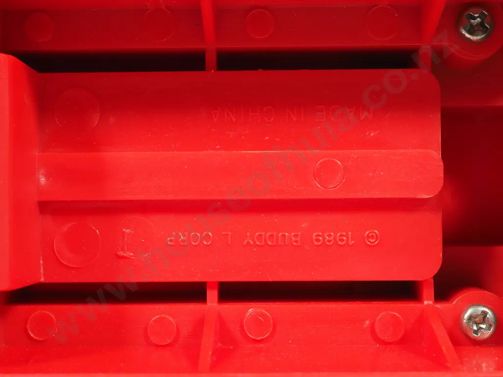 Vintage Buddy l 12" Plastic Red Fire Engine Ladder Fire Truck #7 1989 Image 1++