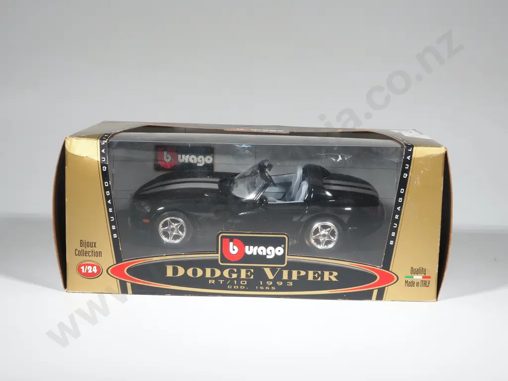 BBurago Boxed Dodge Viper RT/10 1993 Cod 1565 1/24 Image 1++