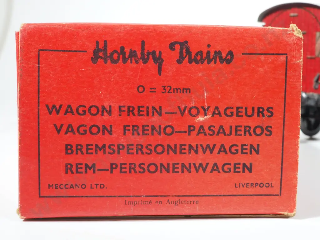 Boxed Meccano No 41 Passenger Brake Van Gauge 0 42200 Hornby Trains Image 1++