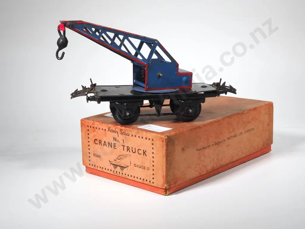 Boxed Meccano Crane Truck No 1 Gauge 0 RS661 Hornby Series Image 1++