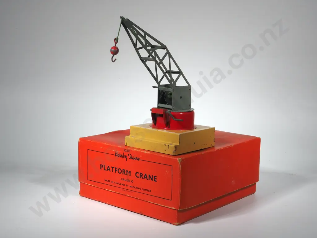 Boxed Meccano Platform Crane Gauge 0 42330 Hornby Trains Image 1++