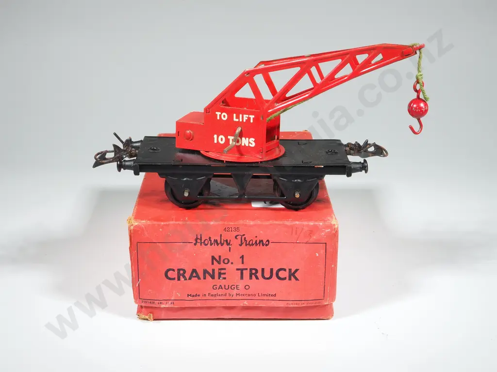 Vintage Hornby No.1 Crane Truck. Gauge 0. 42135 in Original Box Image 1++