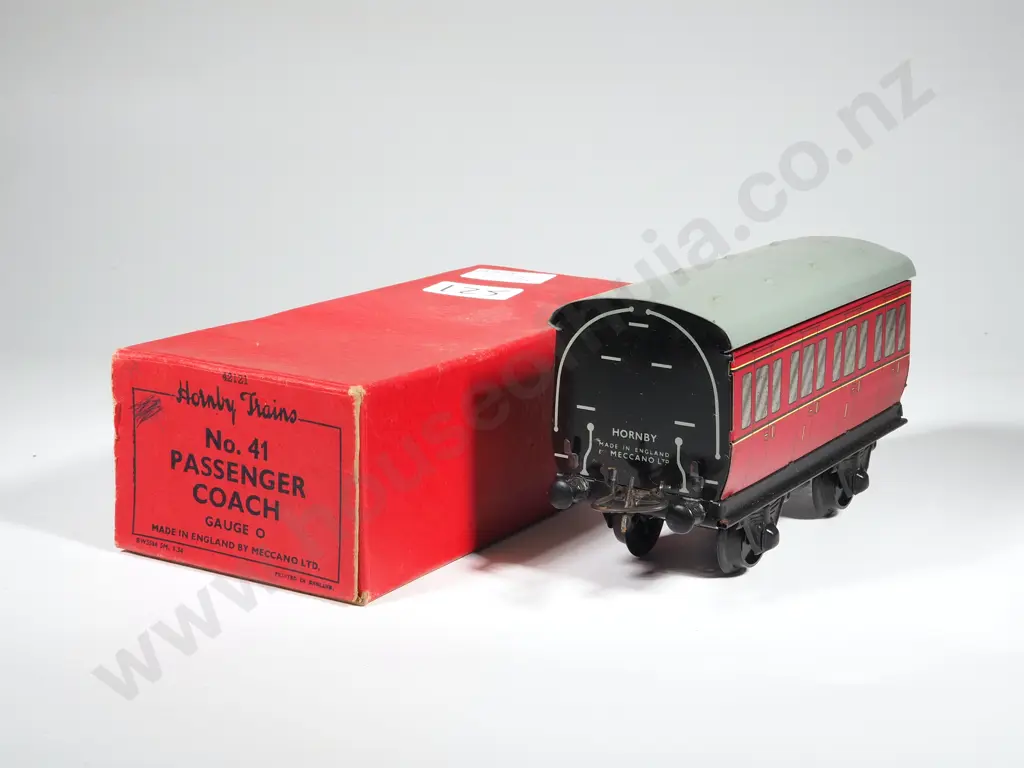 Boxed Meccano No 41 Passenger Coach Gauge 0 42121 Hornby Trains Image 1++