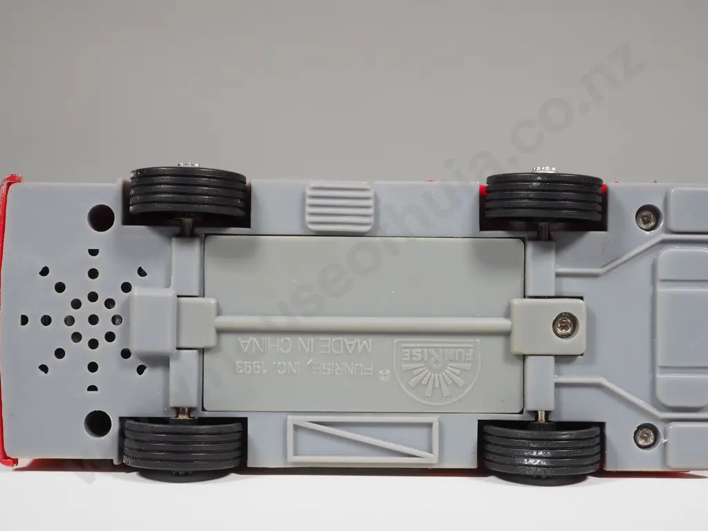 Vintage Sunrise Fire Trucks w Ladders Battery Light & Sound (Missing Ladder) Image 1++
