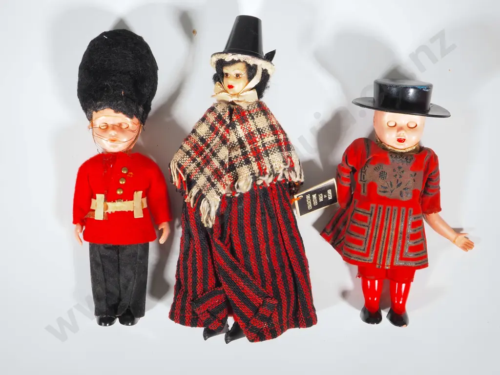 Three Vintage Dolls - One Rexard Image 1++