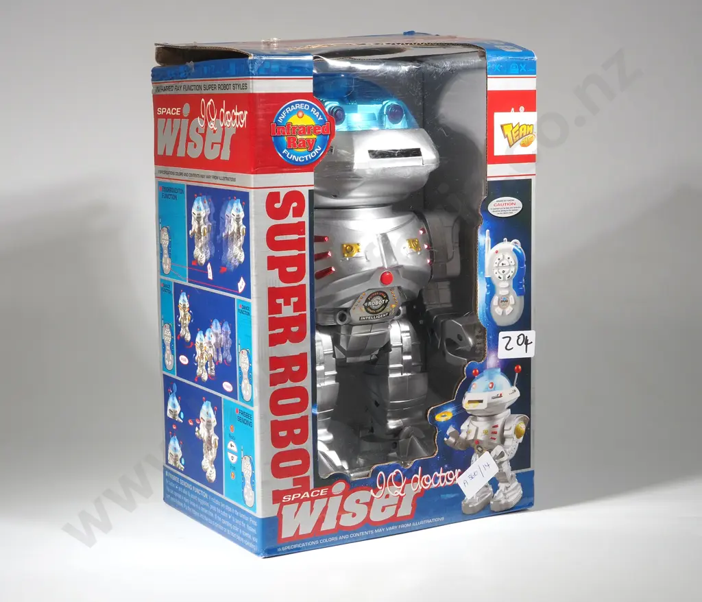 Space Wiser IQ Doctor Super Robot  With Light & Sound, in Original Box Image 1++