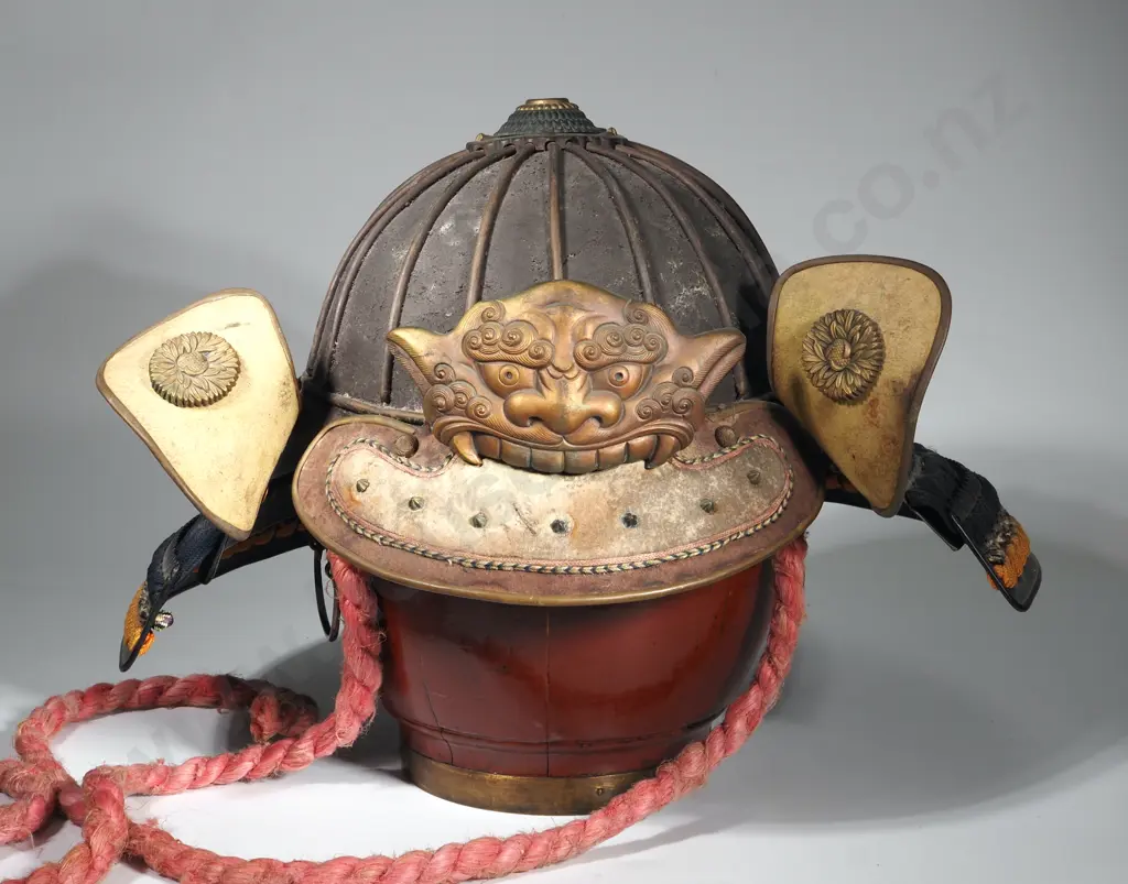 Japanese Samurai Helmet Circa 1890 Image 1++