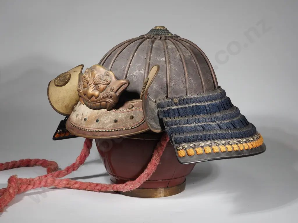 Japanese Samurai Helmet Circa 1890 Image 1++