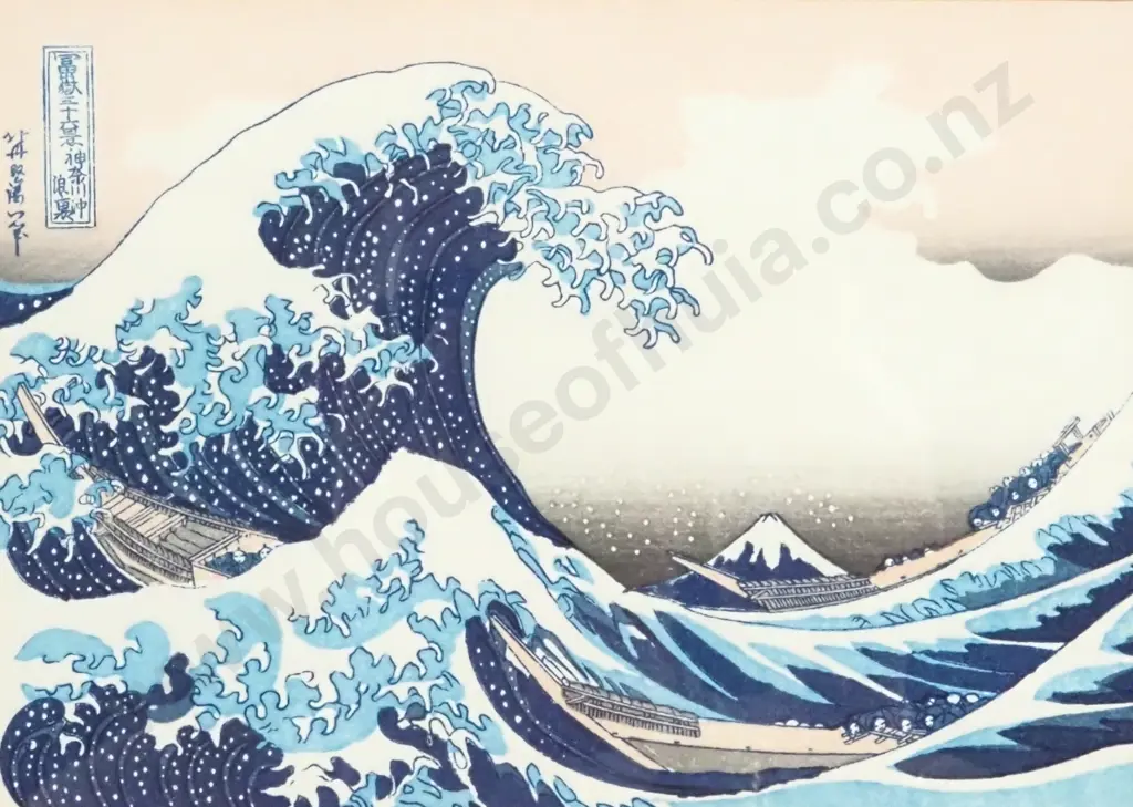Katsushika Hokusai, Under the Wave off Kanagawa, Also Known As The Great Wave From The Series 36 Views Of Mt Fuji Image 1++
