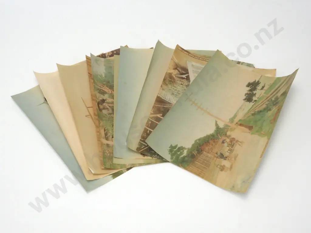 Collection Of 19th Century Hand Coloured Photographs From The Studio Of T Fukasawa, Kobe, Japan.  Image 1++