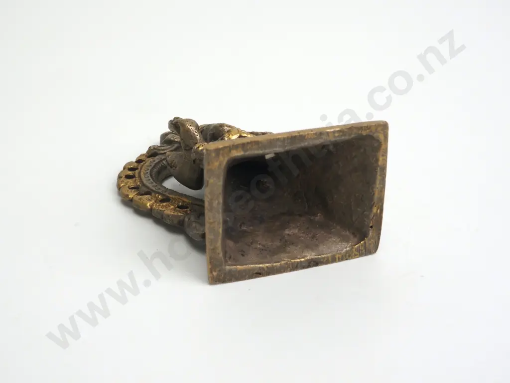 Small Ganesha Brass Ornament Image 1++