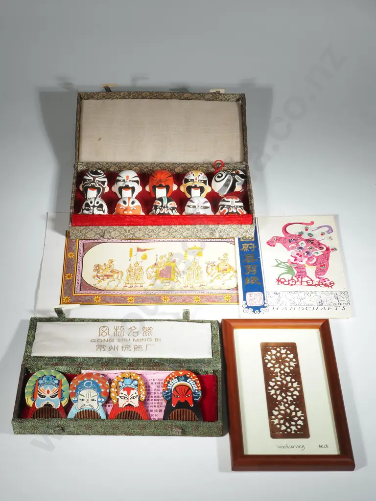 Assorted Asian Objects & Ephemera Image 1++