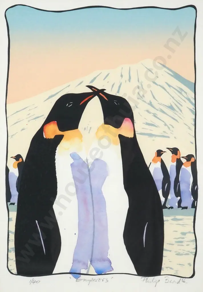 Philip Beadle. Emperors. Signed Limited Edition Print 1/40. Image 1++