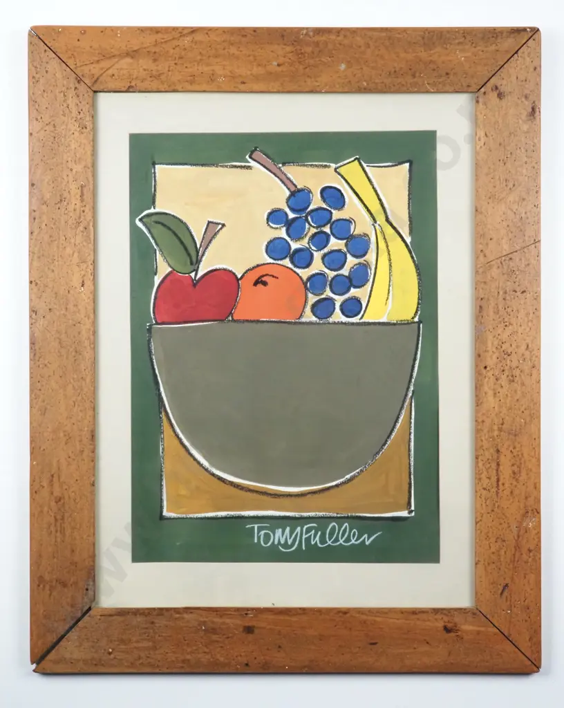Tony Fuller. An American Fruit Bowl. Pastel & Acrylic. Image 1++
