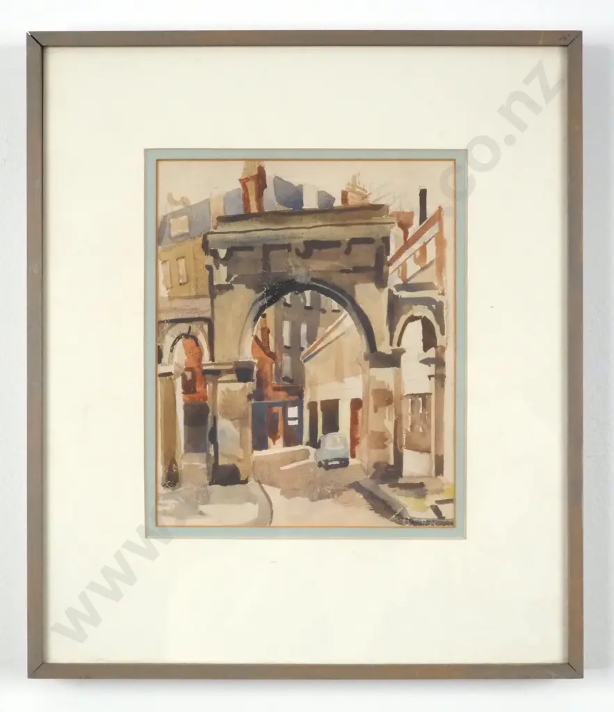 Lavertory Mews, Earls Court. Watercolour. Image 1++
