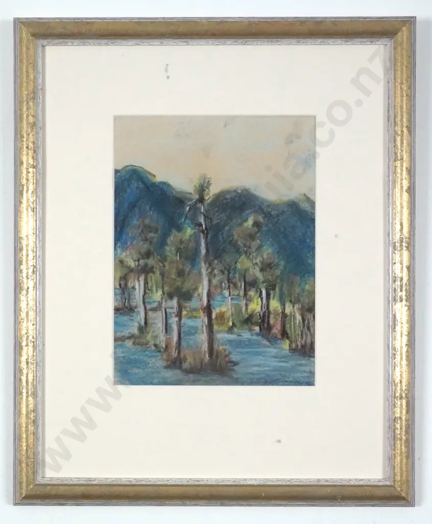 C Fletcher. Untitled. Pastel on Paper. Image 1++