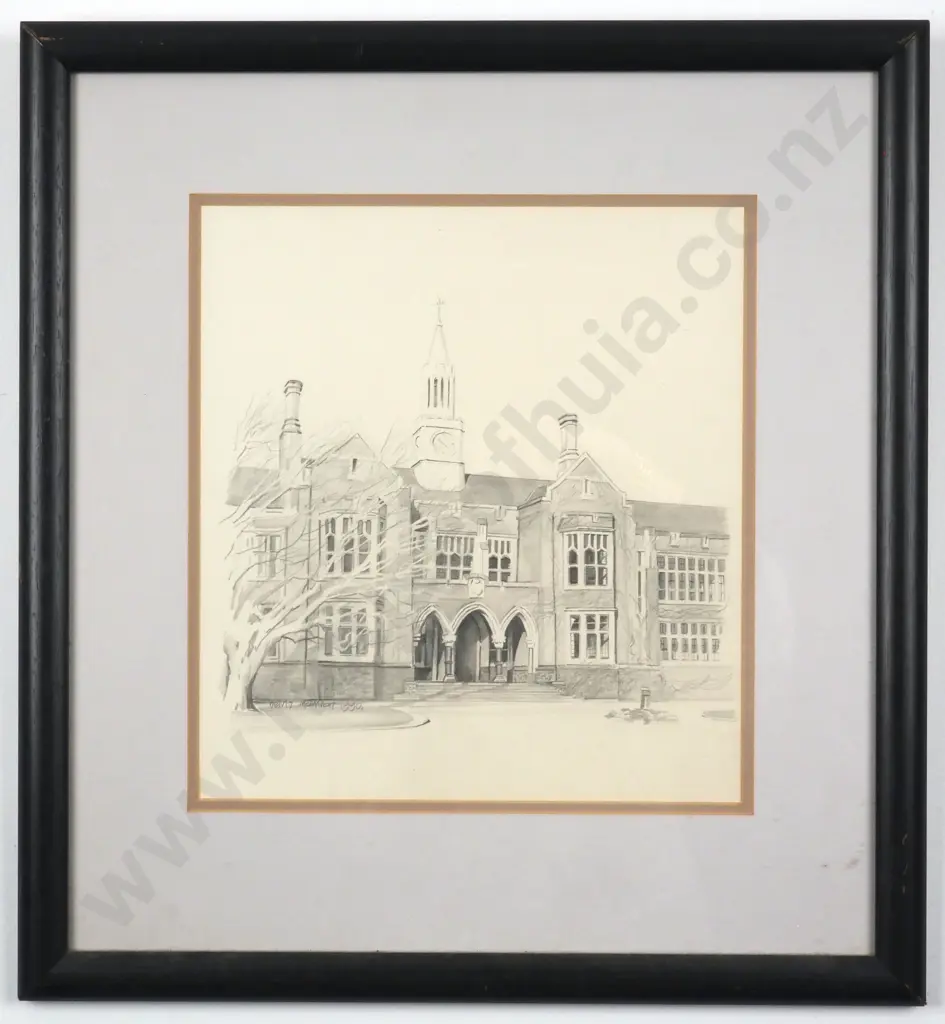 Kelvin McMillan. 1990. Christchurch Boys High. Graphite on Paper. Image 1++