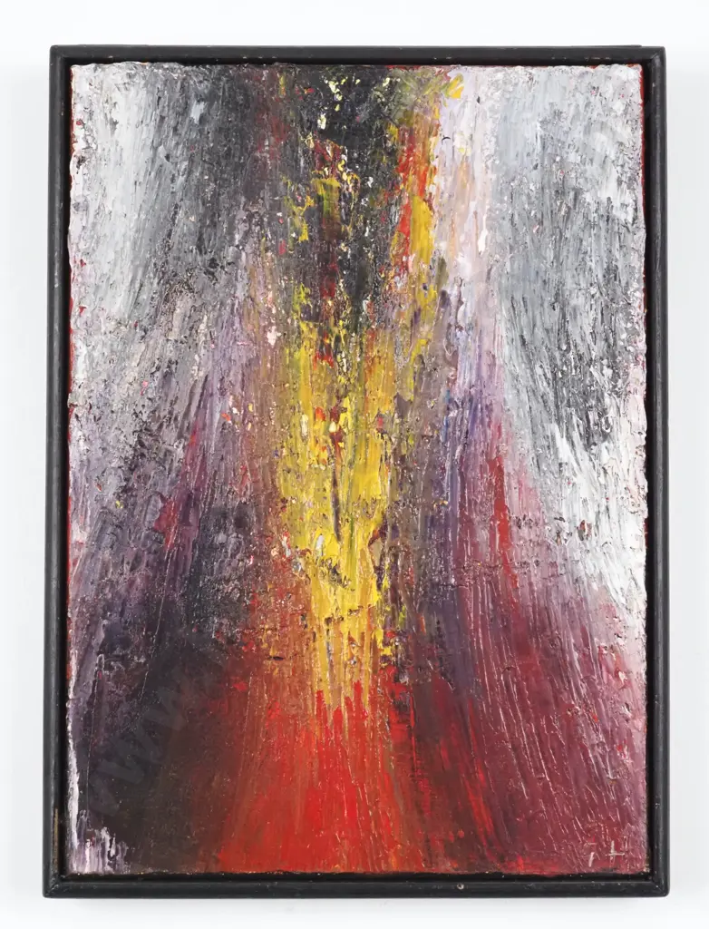 G. Hithcock.  Fire. Acrylic on Canvas. Image 1++