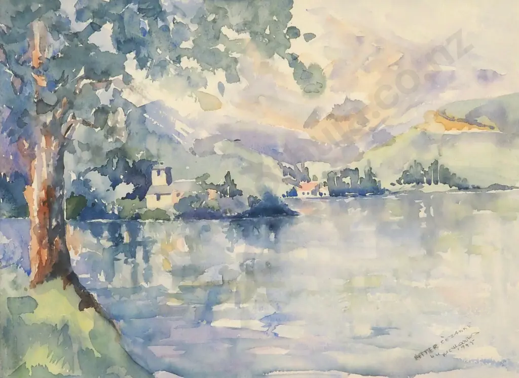 McHarris. 1995. 'After Cézanne. Watercolour. Image 1++