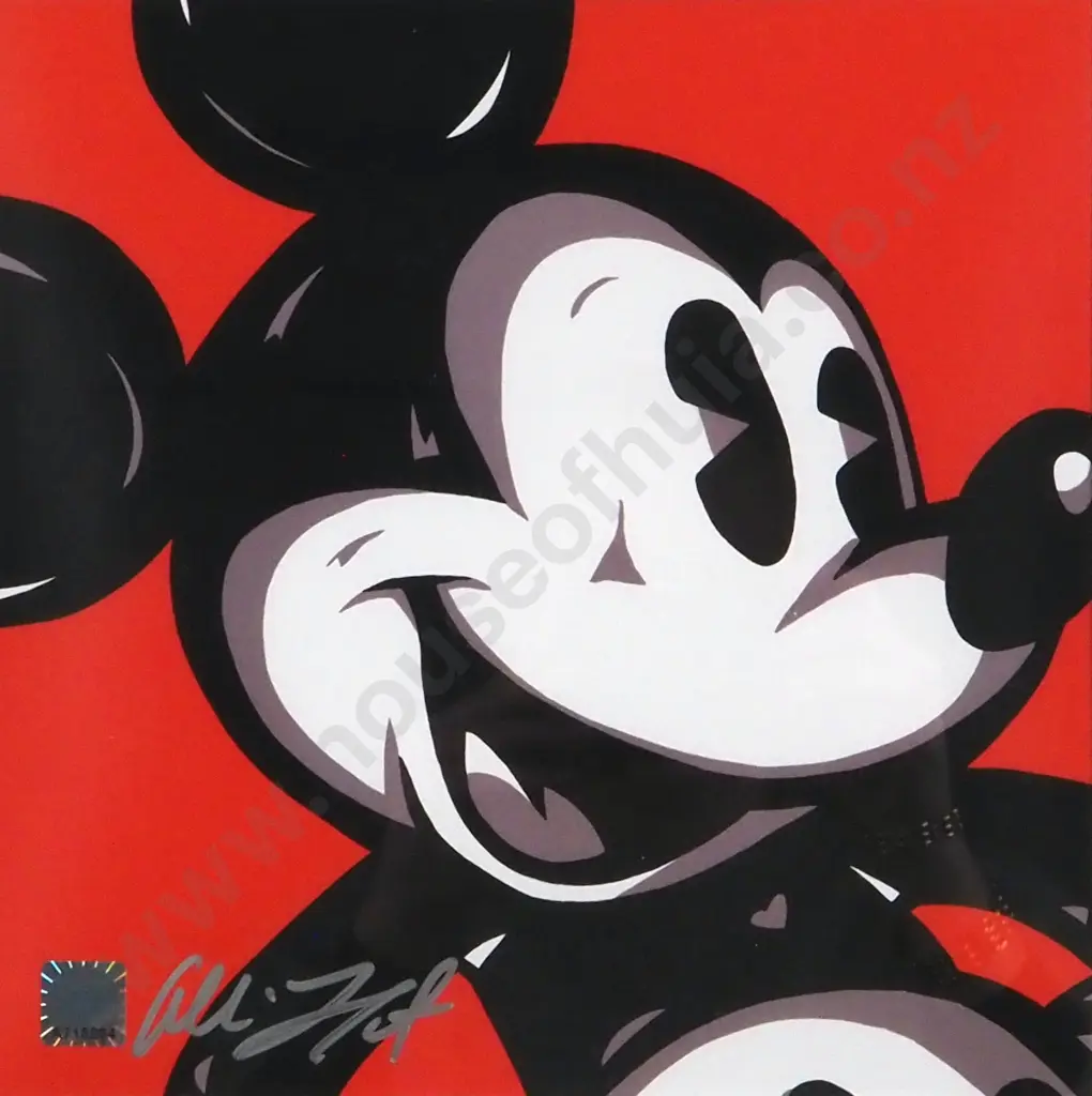 Allison Lefcort. Mickey Mouse. Limited Edition Print. Image 1++