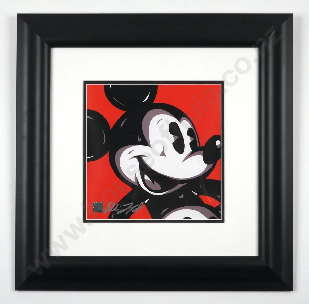 Allison Lefcort. Mickey Mouse. Limited Edition Print. Image 1++