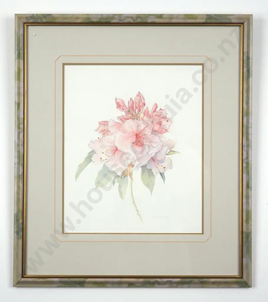 Doris Hartley Tutill.  Still Life - Flowers. Watercolour. Image 1++