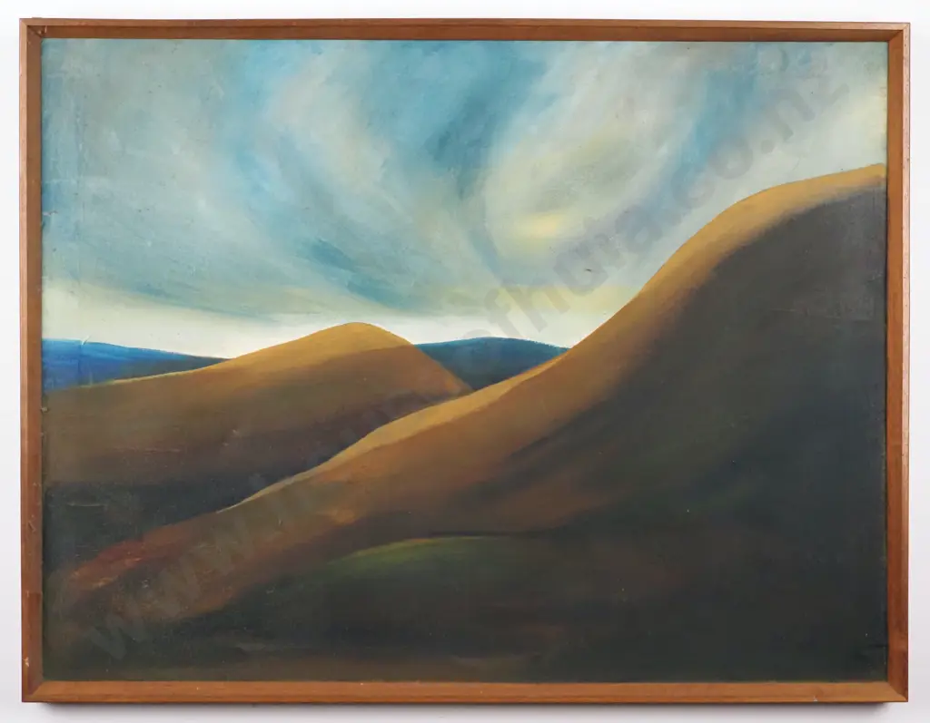 Evelyn May Patterson. Nor' West Evening No 2. Oil On Board. Image 1++