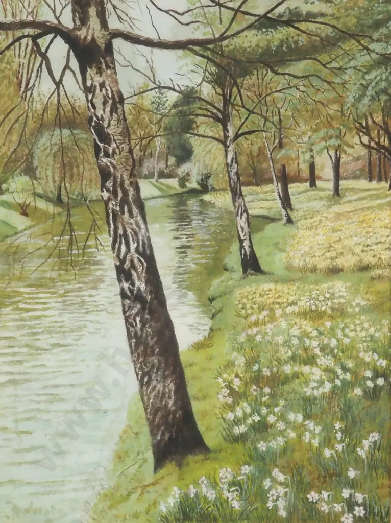 The Avon. Watercolour. Image 1++