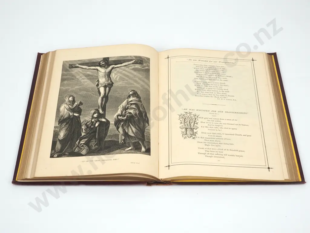 Baynes, Rev. Robert H. (Ed); The Illustrated Book of Sacred Poems Image 1++