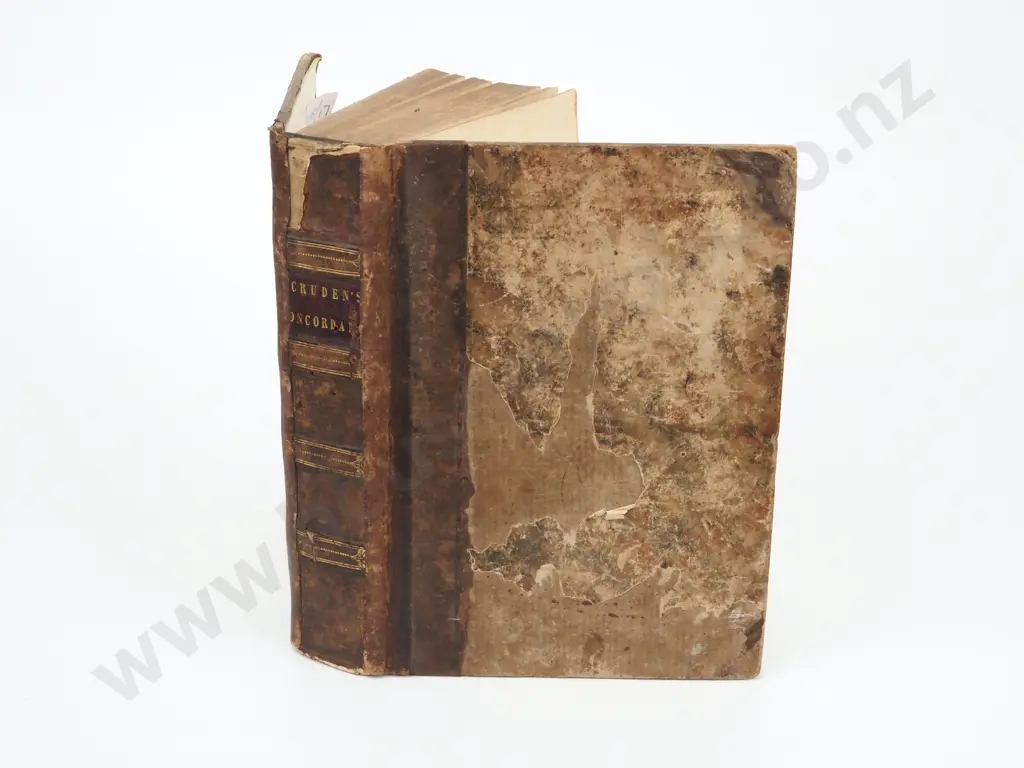 Cruden, Alexander; A Complete Concordance to the Holy Scriptures of the Old and New Testament. London , 1828 Image 1++