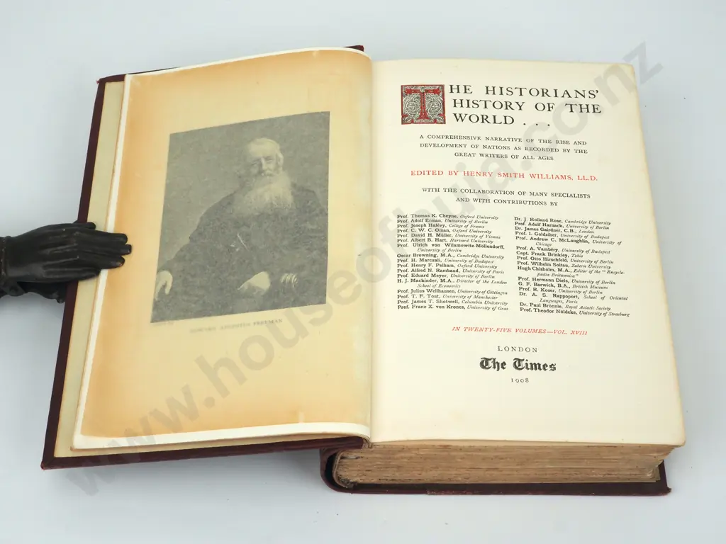 Williams, Henry Smith (Ed); The Historians' History of the World Image 1++
