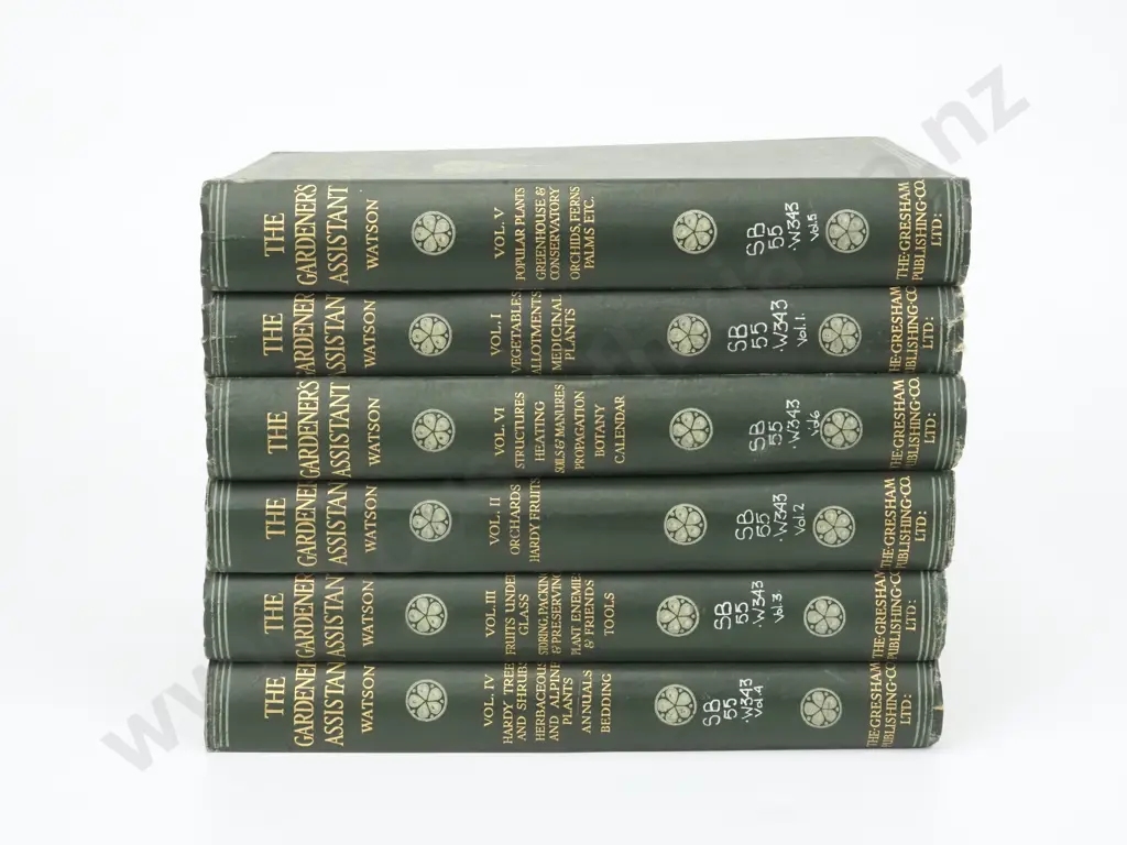 Watson, Sir William; The Gardener's Assistant - 6 Volumes Image 1++