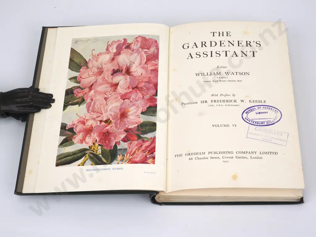 Watson, Sir William; The Gardener's Assistant - 6 Volumes Image 1++