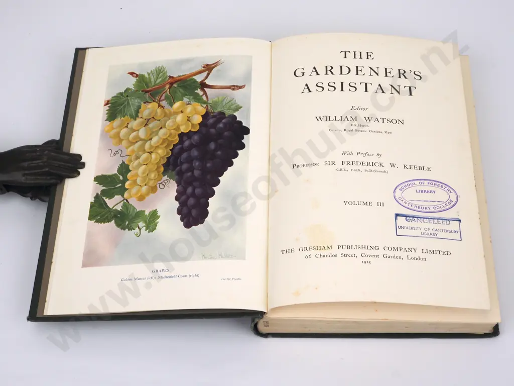 Watson, Sir William; The Gardener's Assistant - 6 Volumes Image 1++
