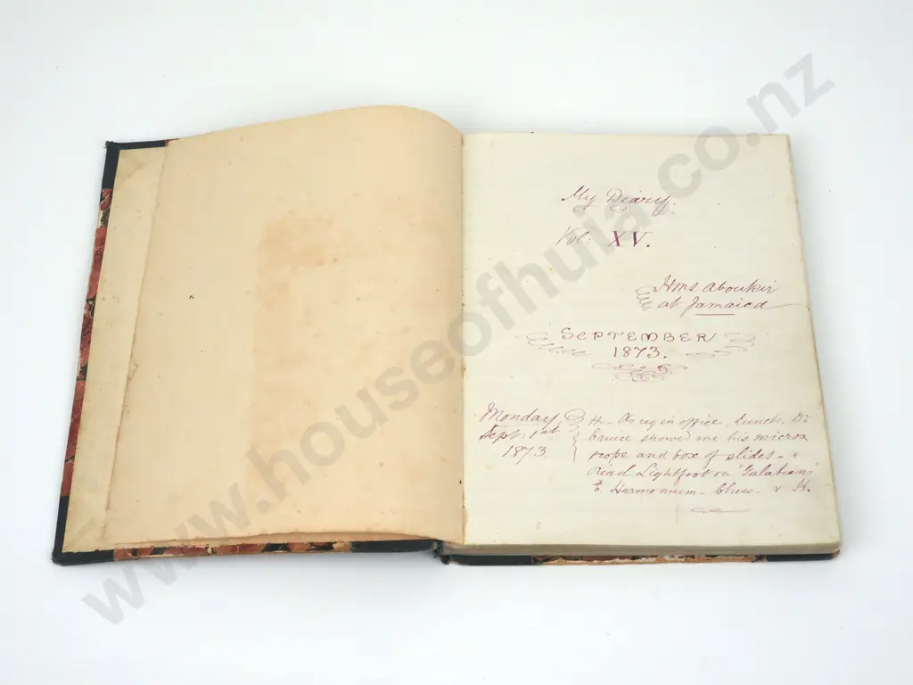 Set of Four Hand Written Military Related Journals  Image 1++