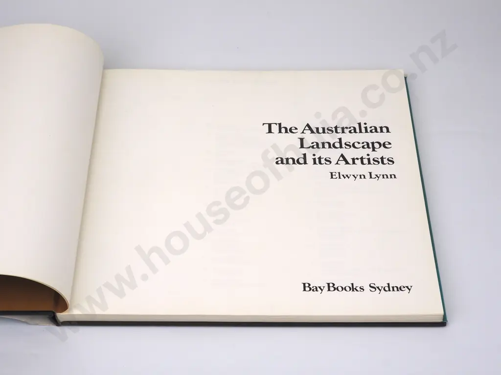 Lynn, Elwyn -The Australian Landscape  & It's Artists. Image 1++