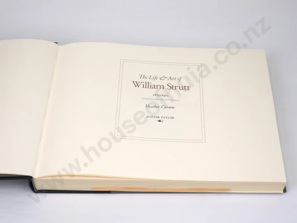 Curnow, Heather; The Life and Art of William Strutt 1825-1915 Image 1++